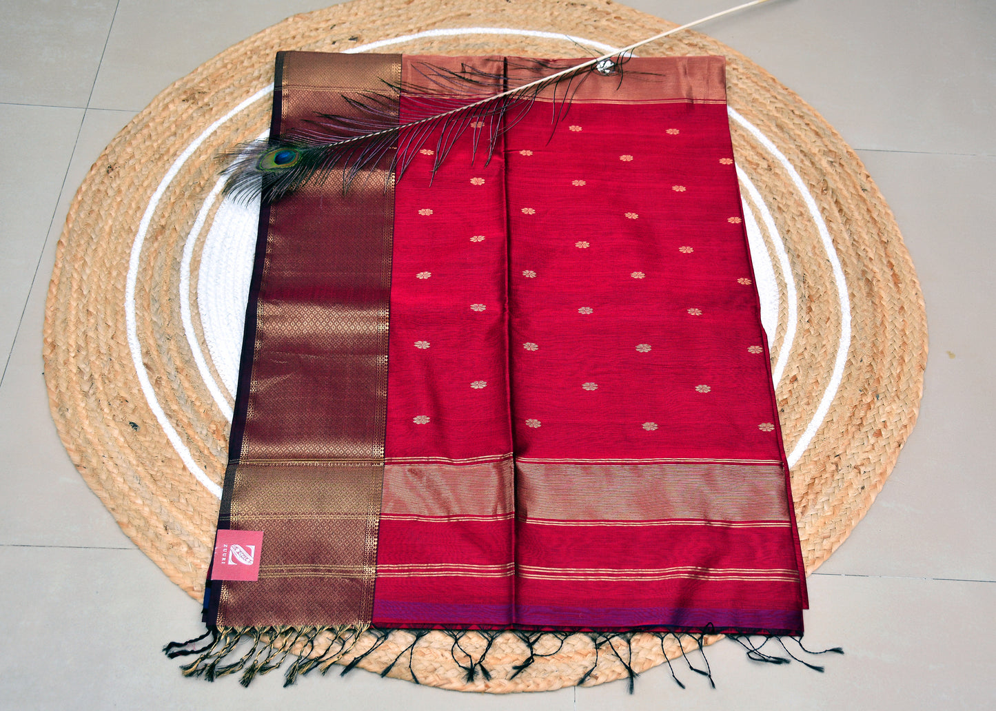 Maheshwari Handloom Saree