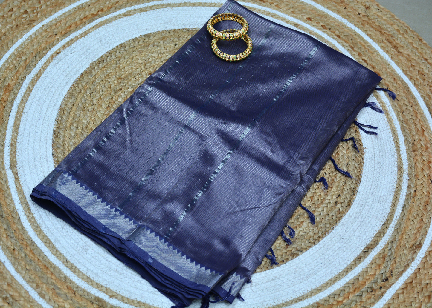 Handloom Mangalagiri Silk Cotton Saree