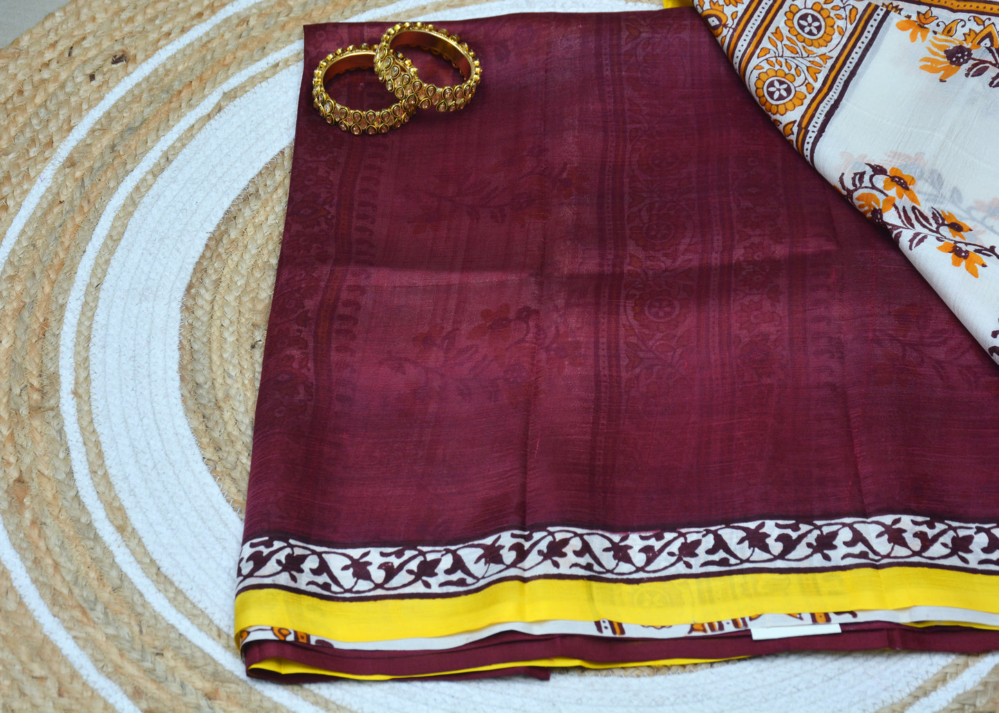 Pure Tussar Silk Saree