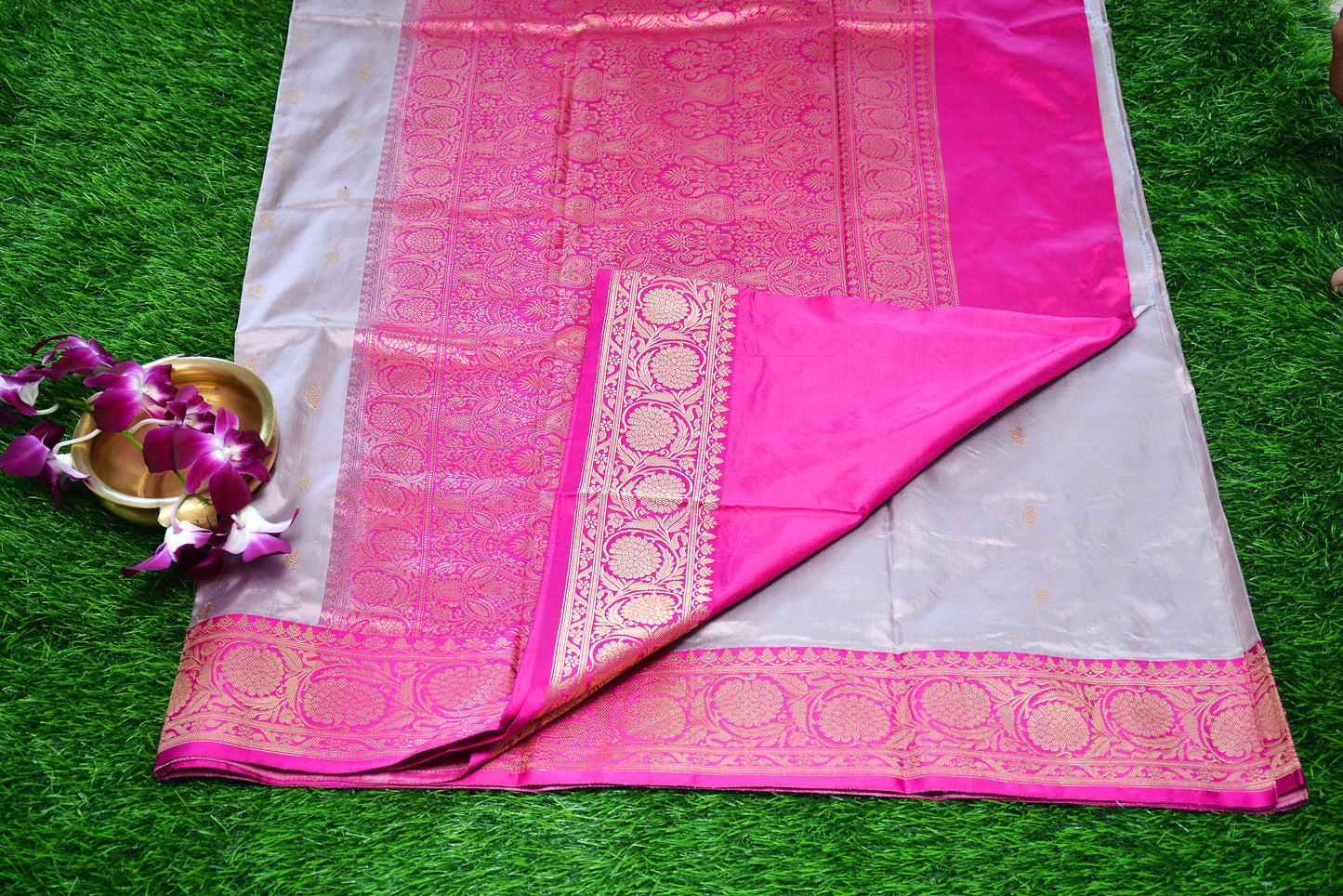 Pure Banarasi Katan Silk Saree