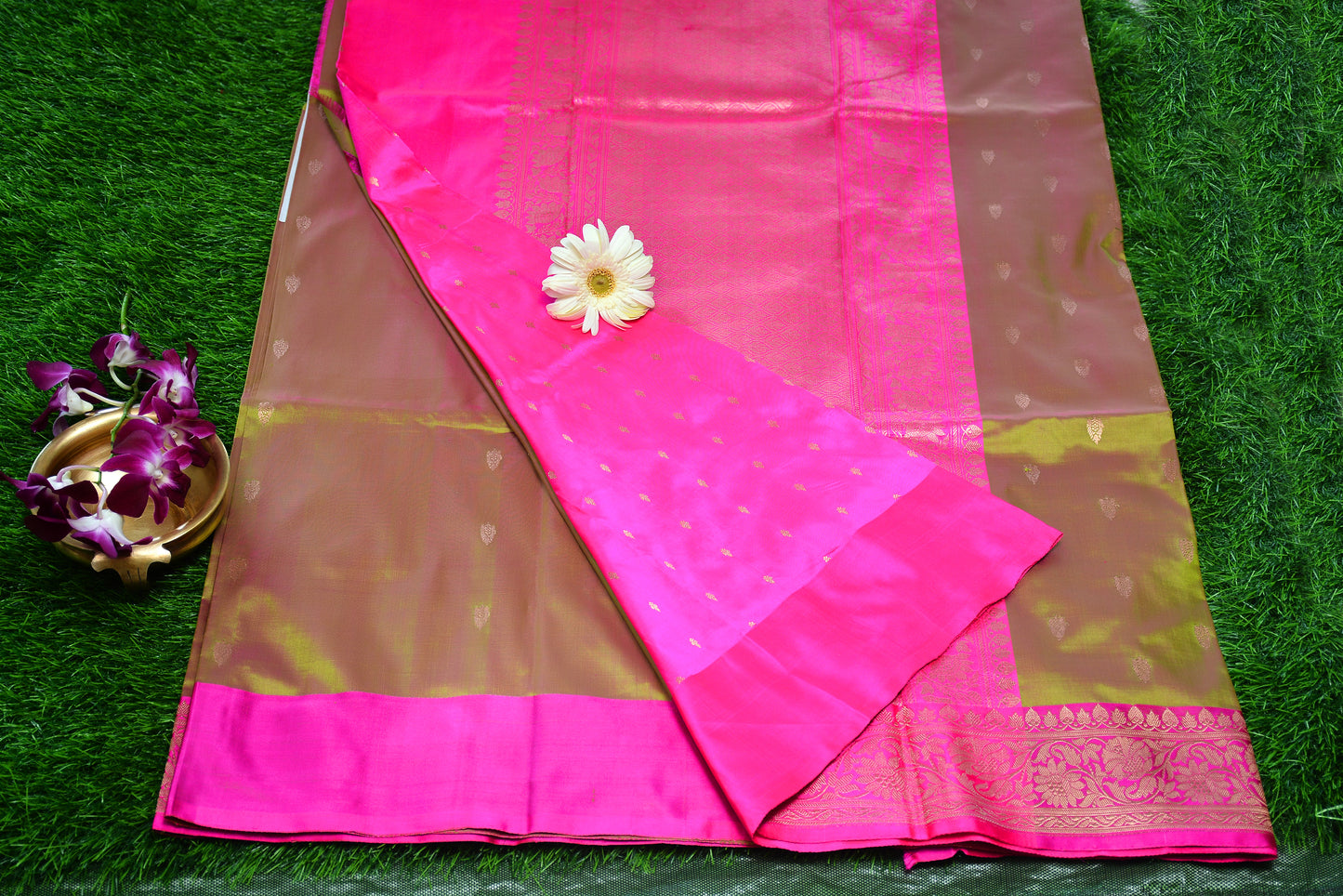 Pure Banarasi Katan Silk Saree