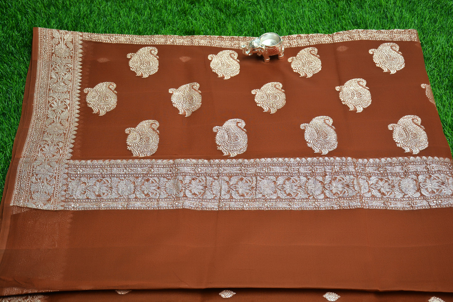 Pure Banarasi Chiffon saree