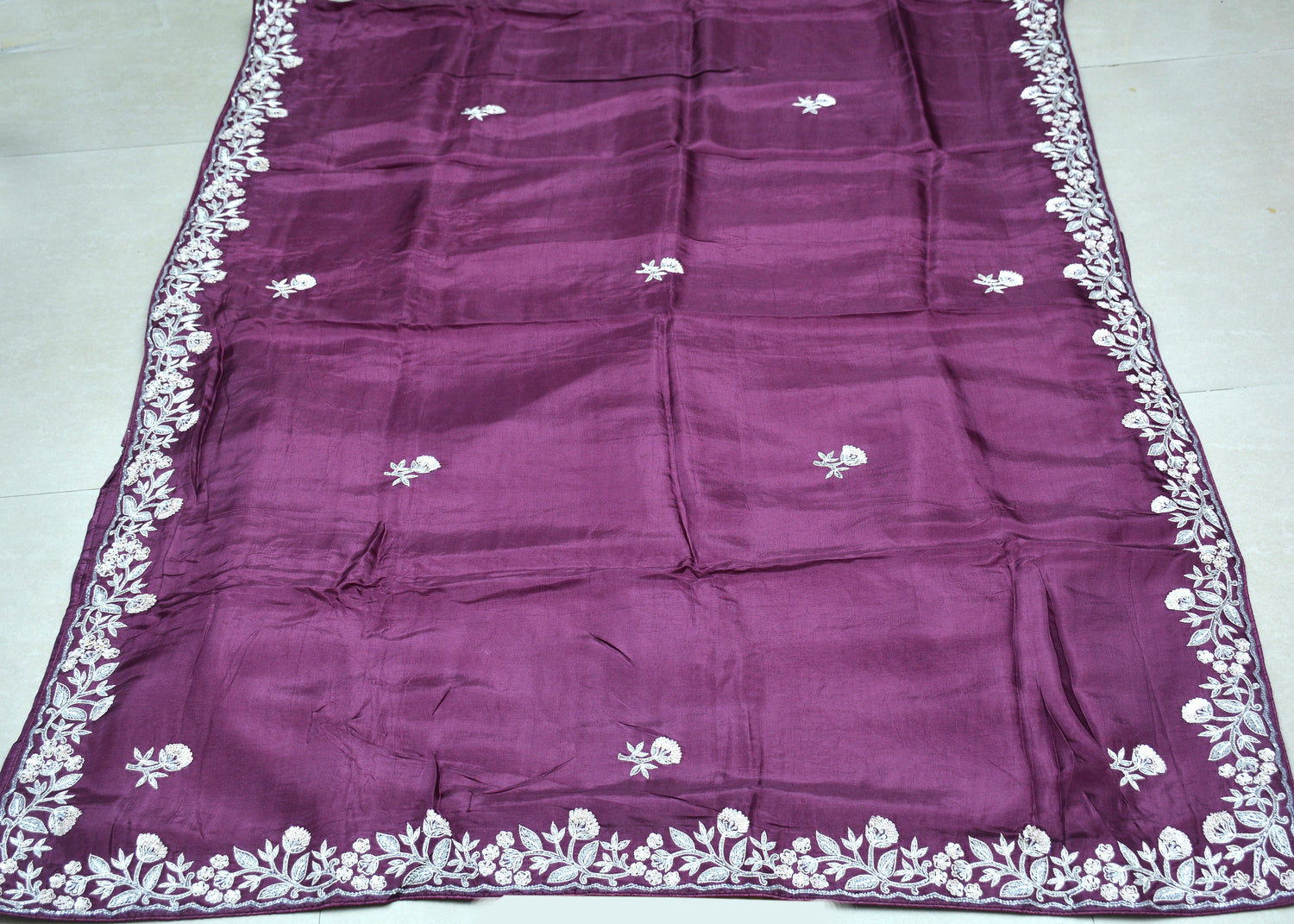 Hand Embroidered Sarees