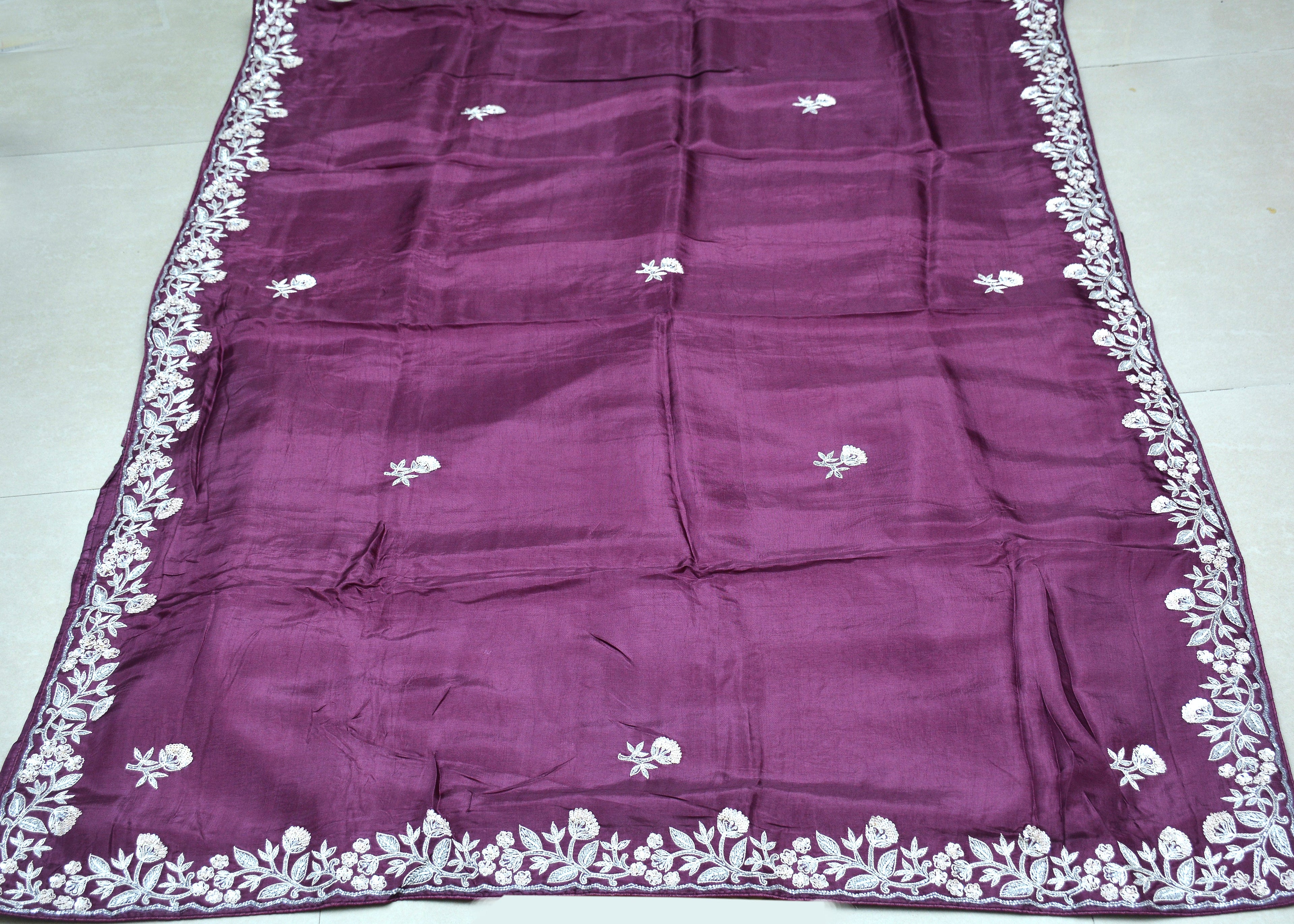 Hand Embroidered Sarees