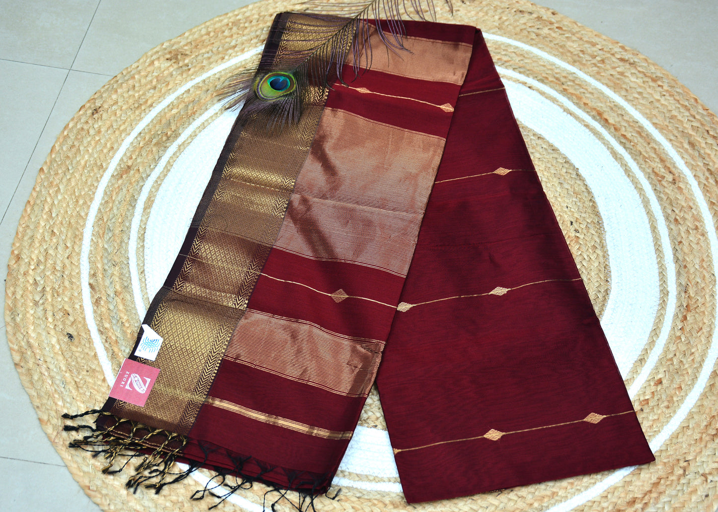 Handloom Maheshwari Saree
