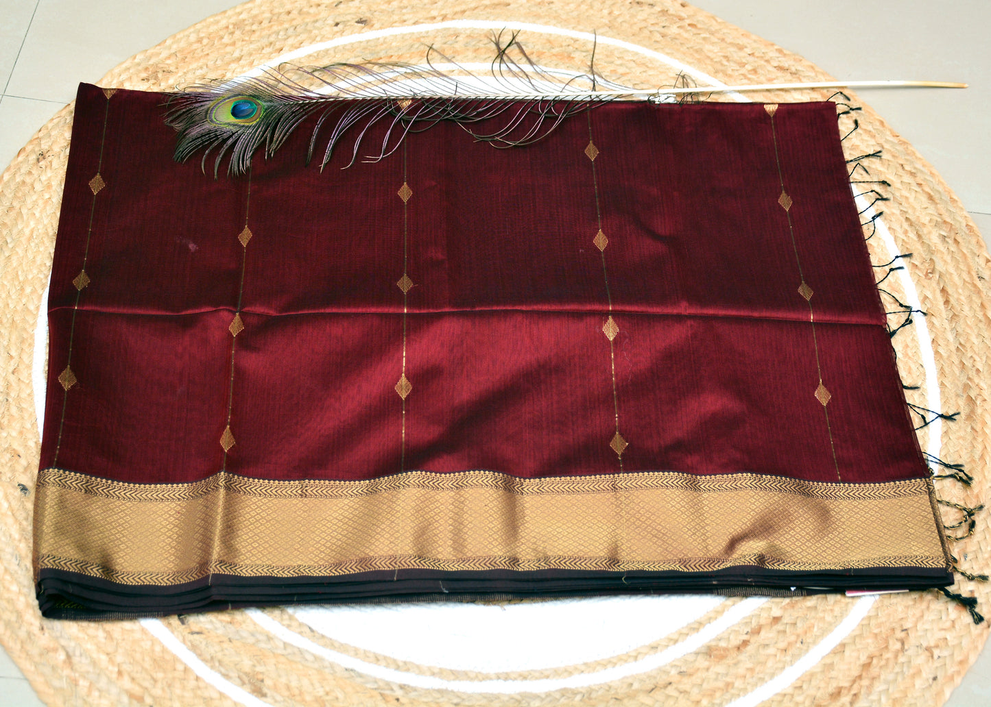 Handloom Maheshwari Saree