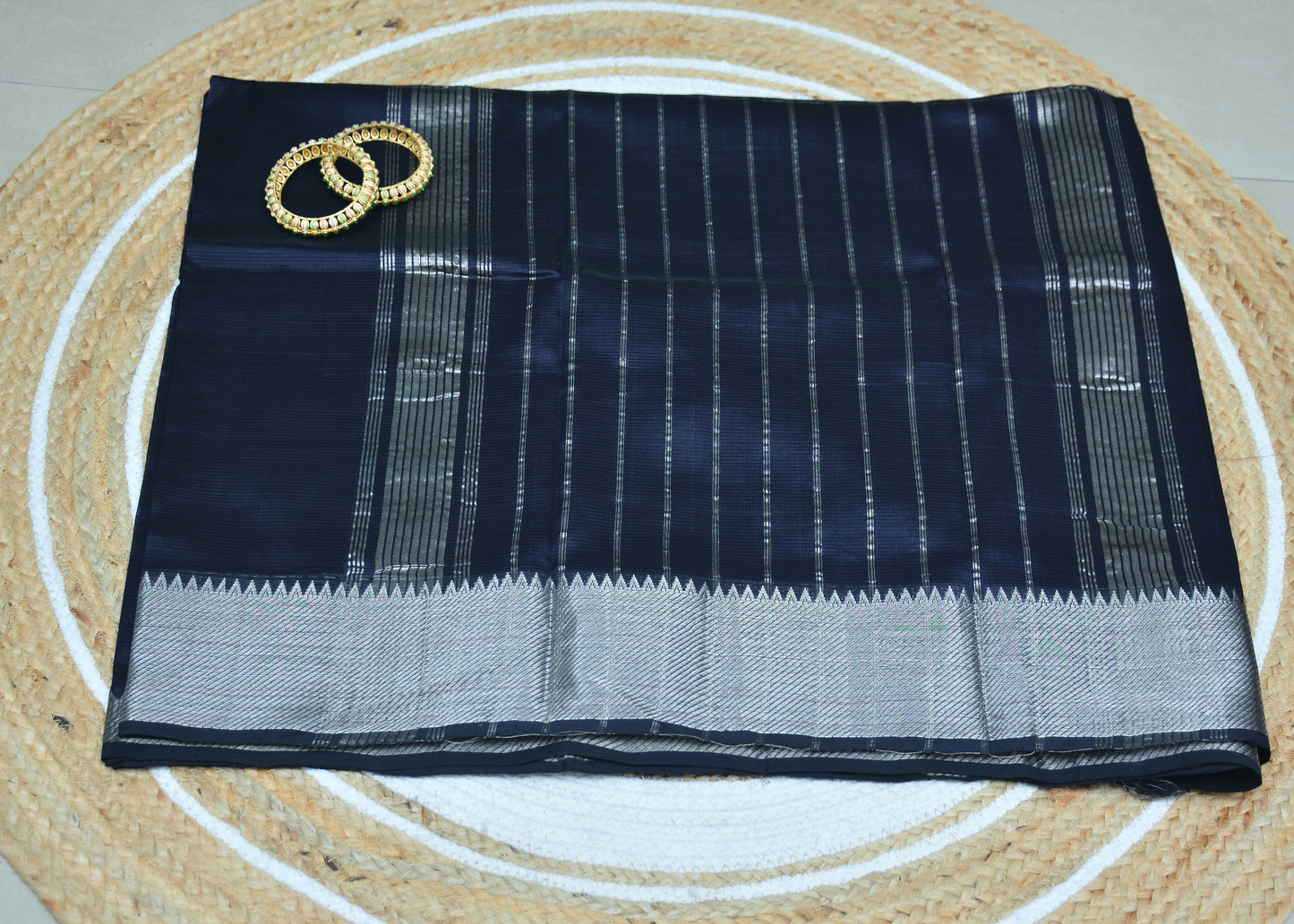 Handloom Mangalagiri Silk Cotton Saree