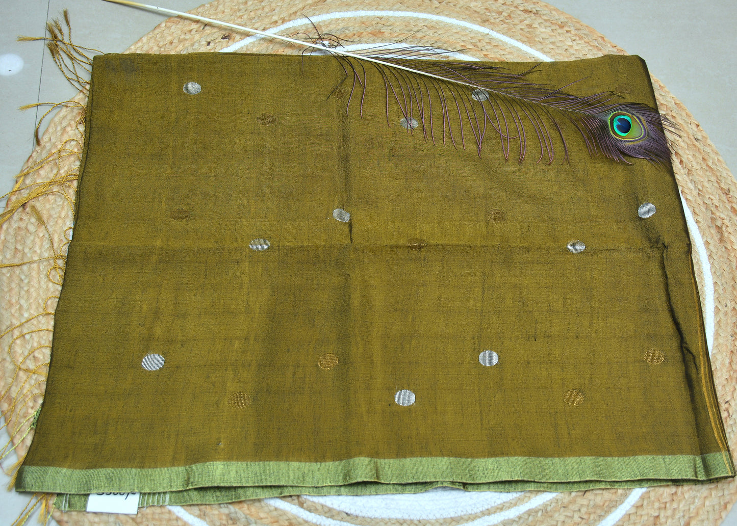 Tissue Linen Saree