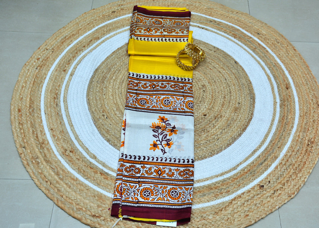 Pure Tussar Silk Saree