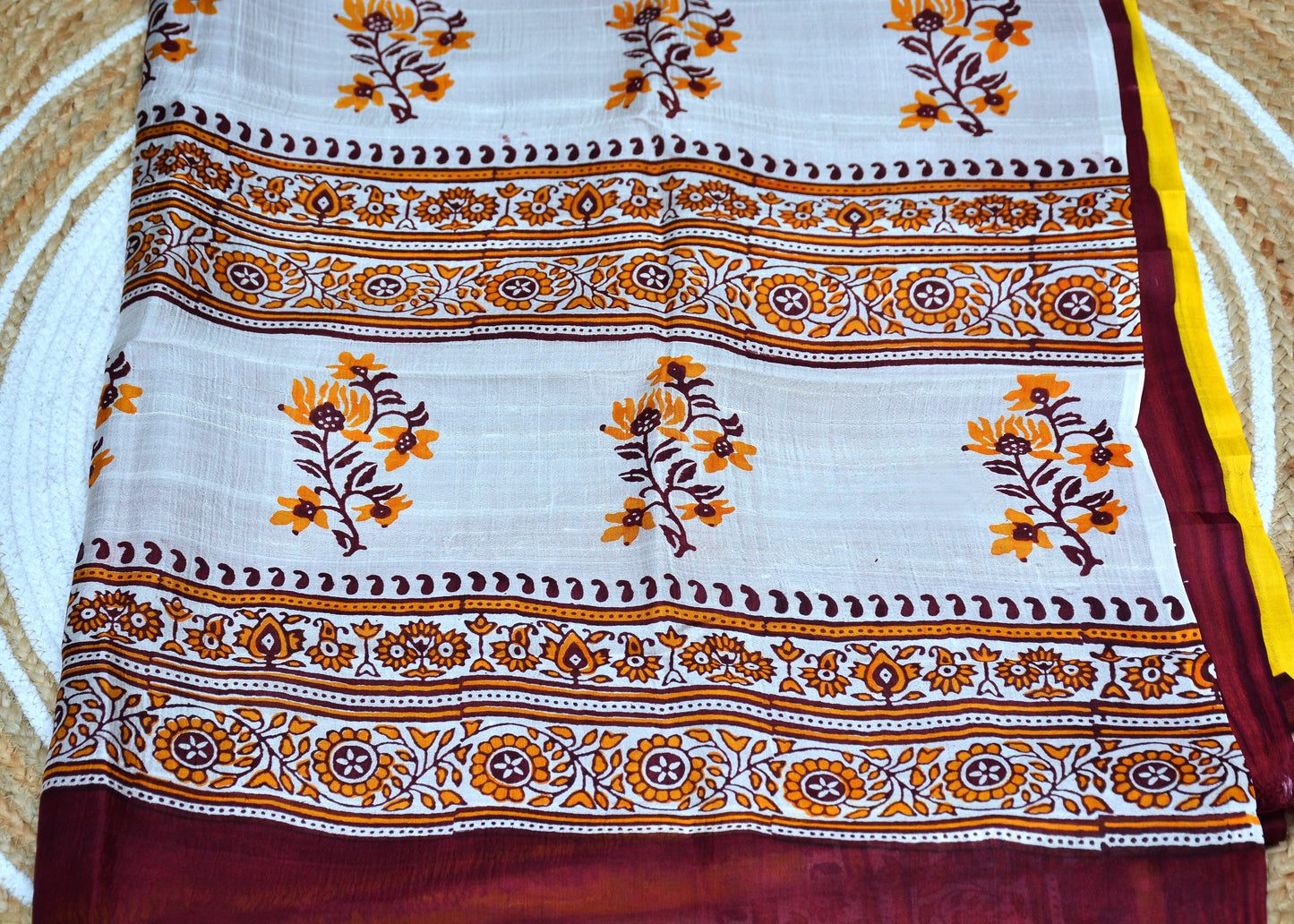 Pure Tussar Silk Saree