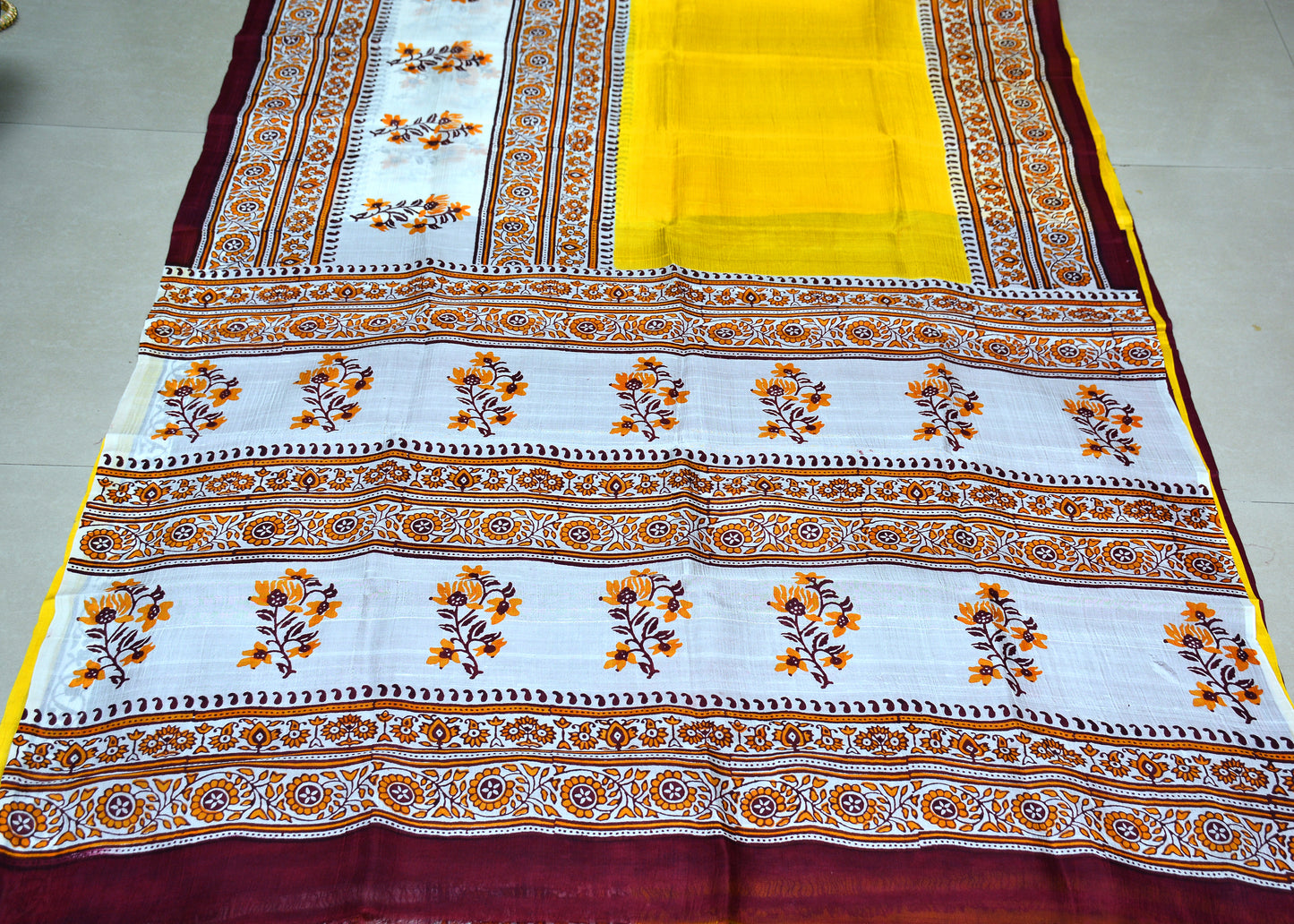 Pure Tussar Silk Saree