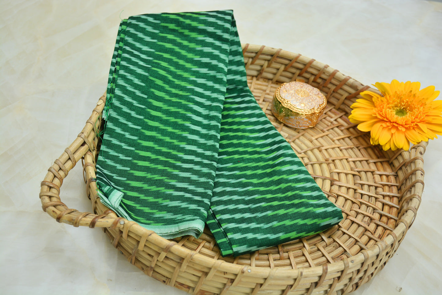 Handloom Blouse Fabric