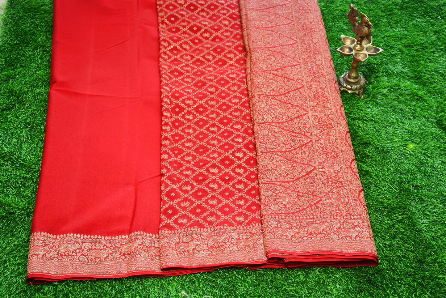 Pure Banarasi Crepe Silk Saree
