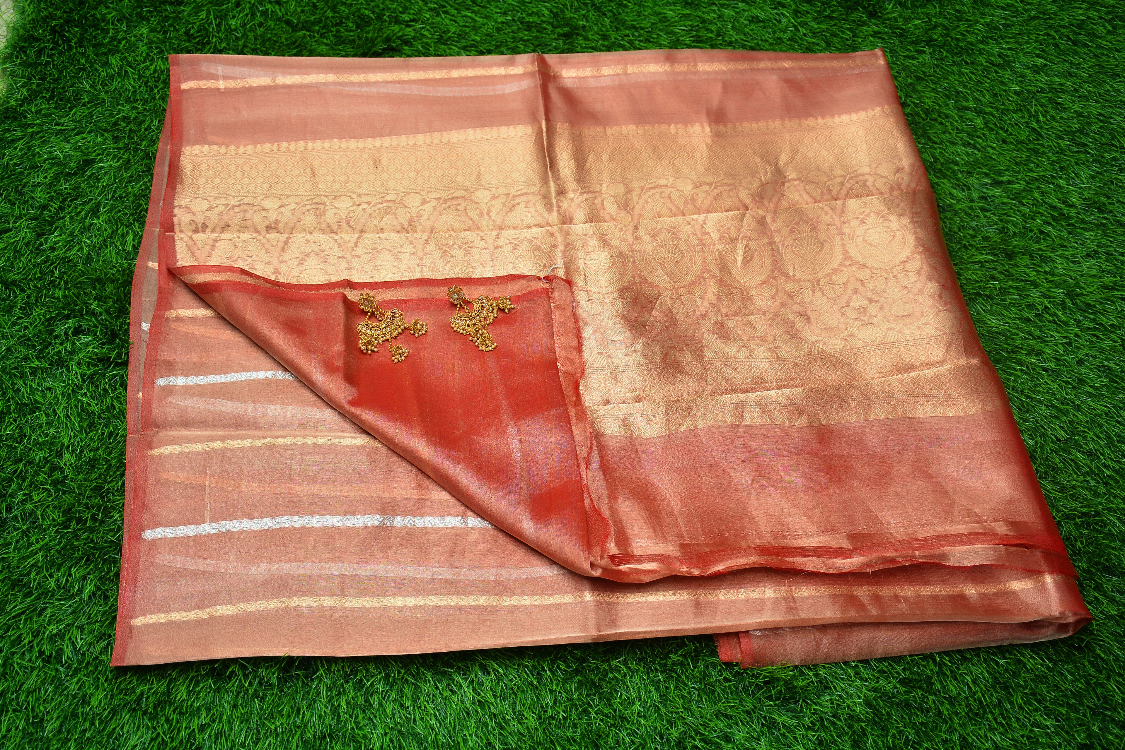 Banarasi  Handloom Tissue Saree