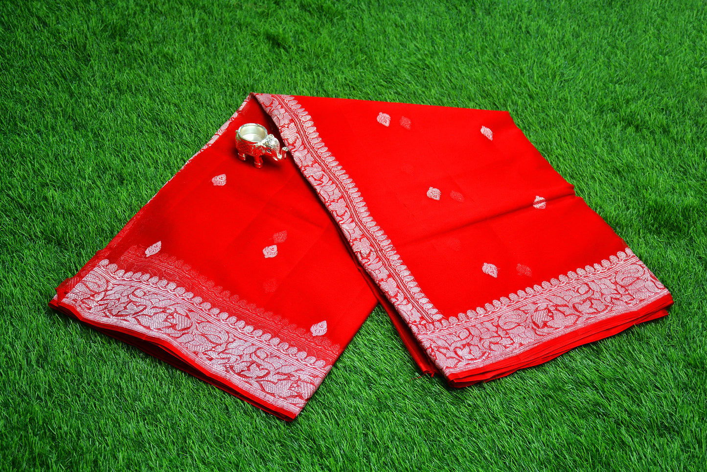Pure Banarasi Chiffon Saree