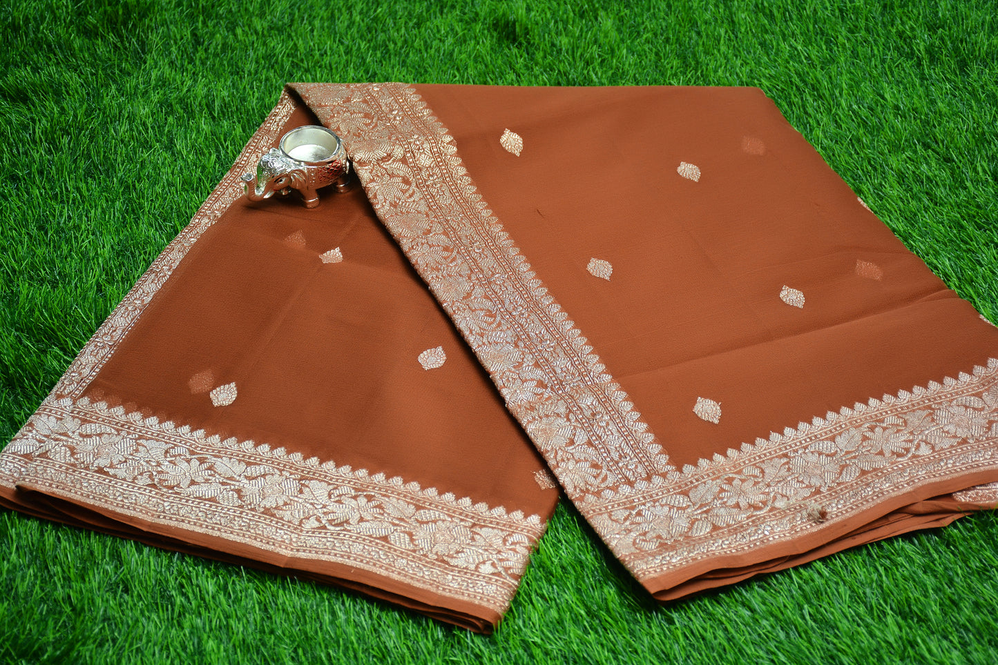 Pure Banarasi Chiffon saree