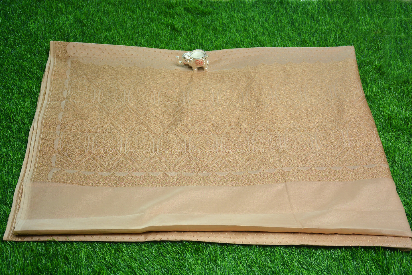 Pure Banarasi Crepe Saree