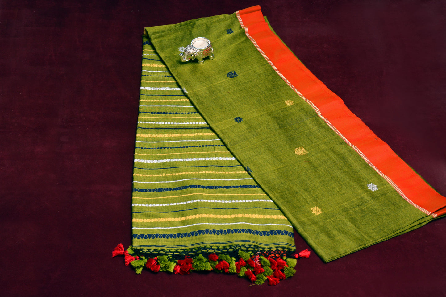 Pure Cotton Handloom Saree