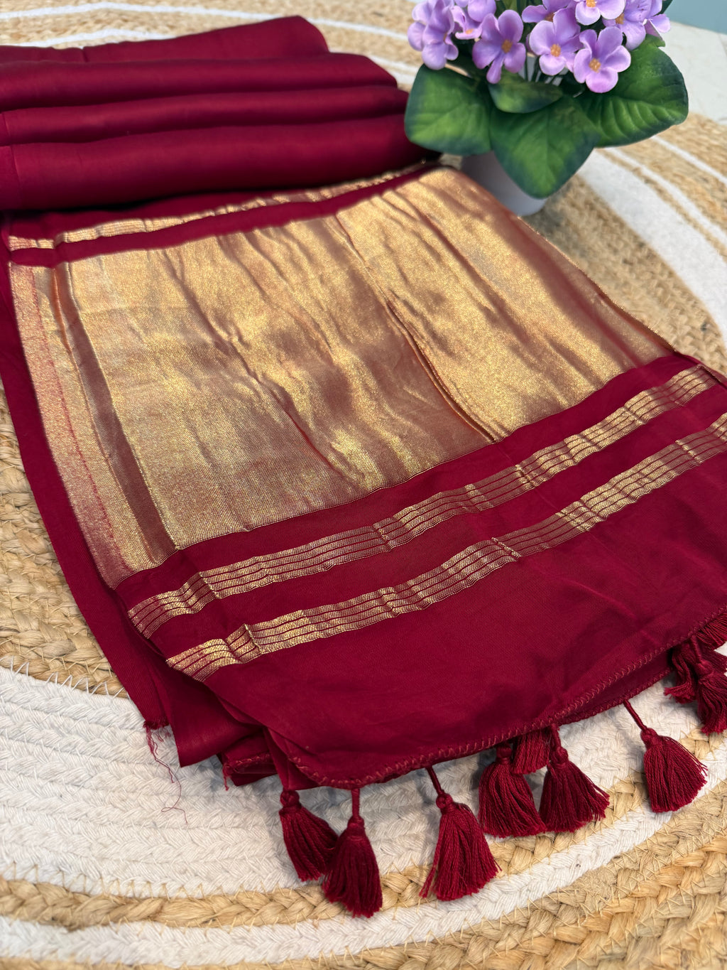 Pure Modal Silk Saree