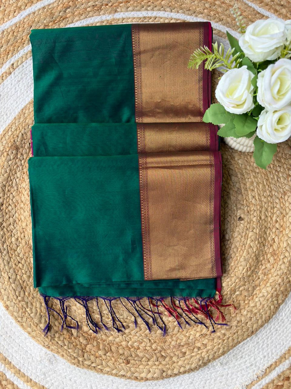 Handloom Maheshwari Saree