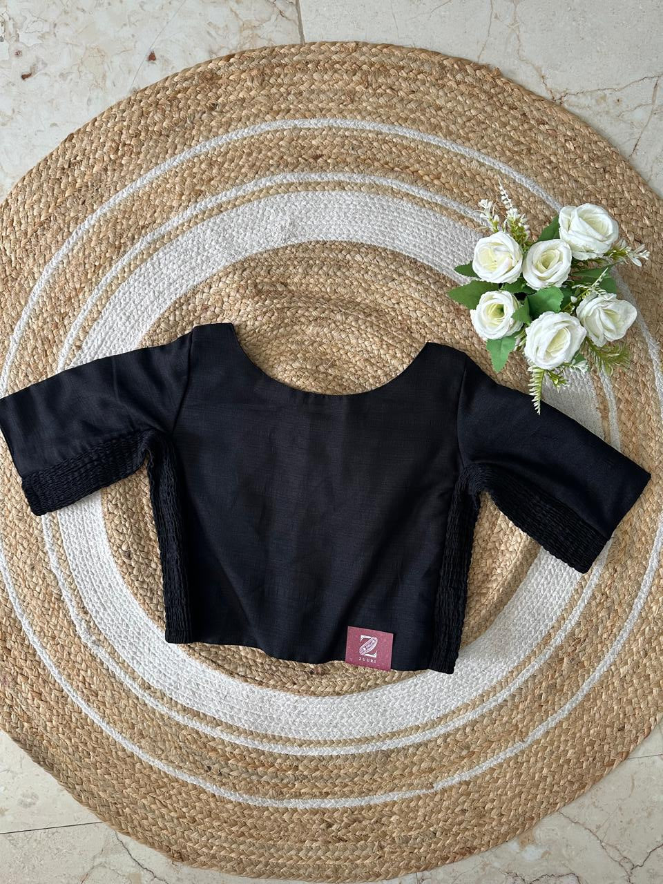 Semi-Silk Stretchable Blouse