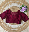 Semi-Silk Stretchable Blouse