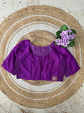 Semi-Silk Stretchable Blouse