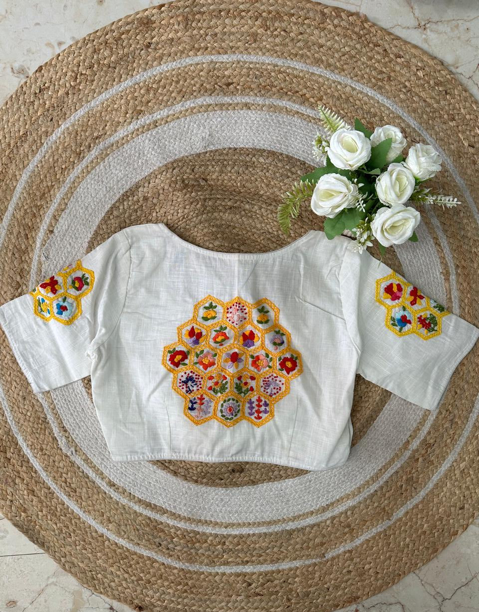 Malai Cotton Blouse