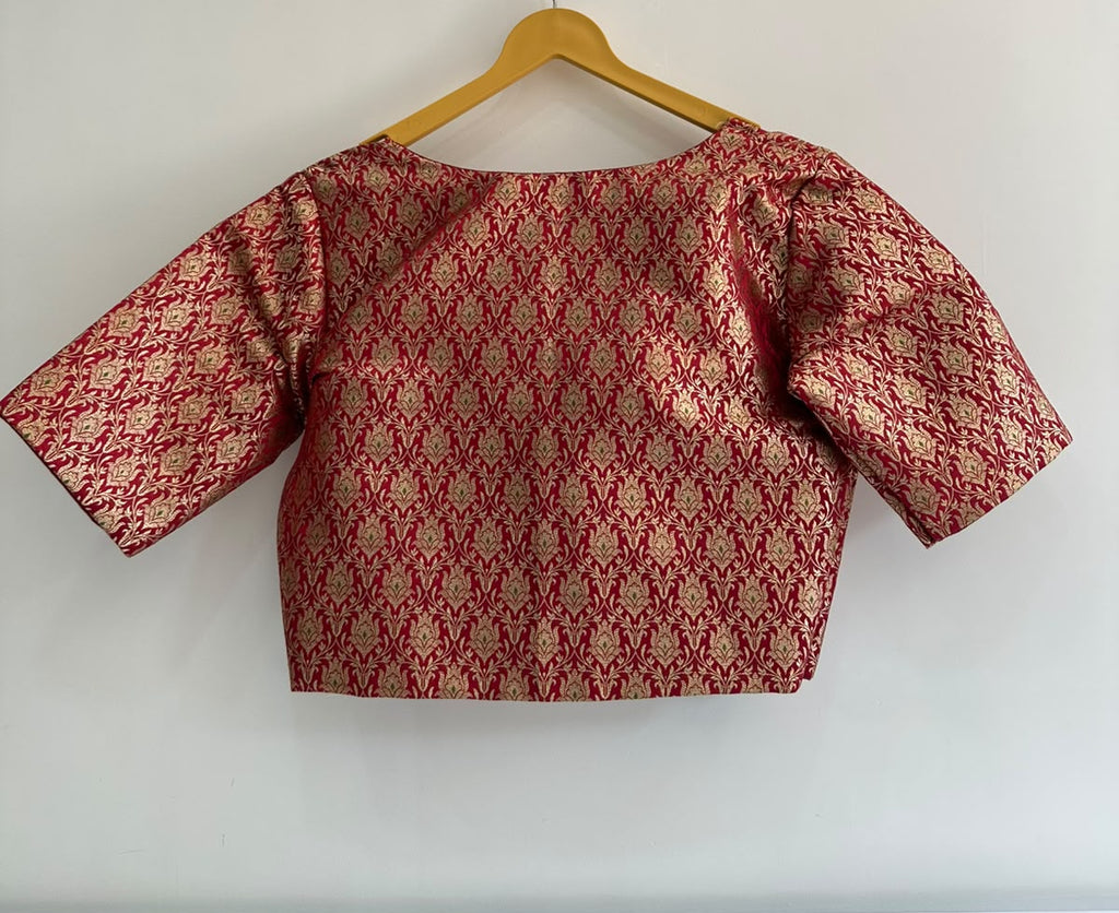 Brocade Semi-Silk Saree