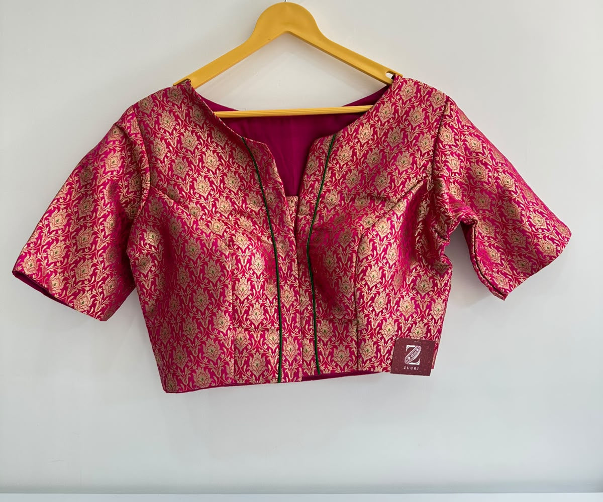Brocade Semi-Silk Saree