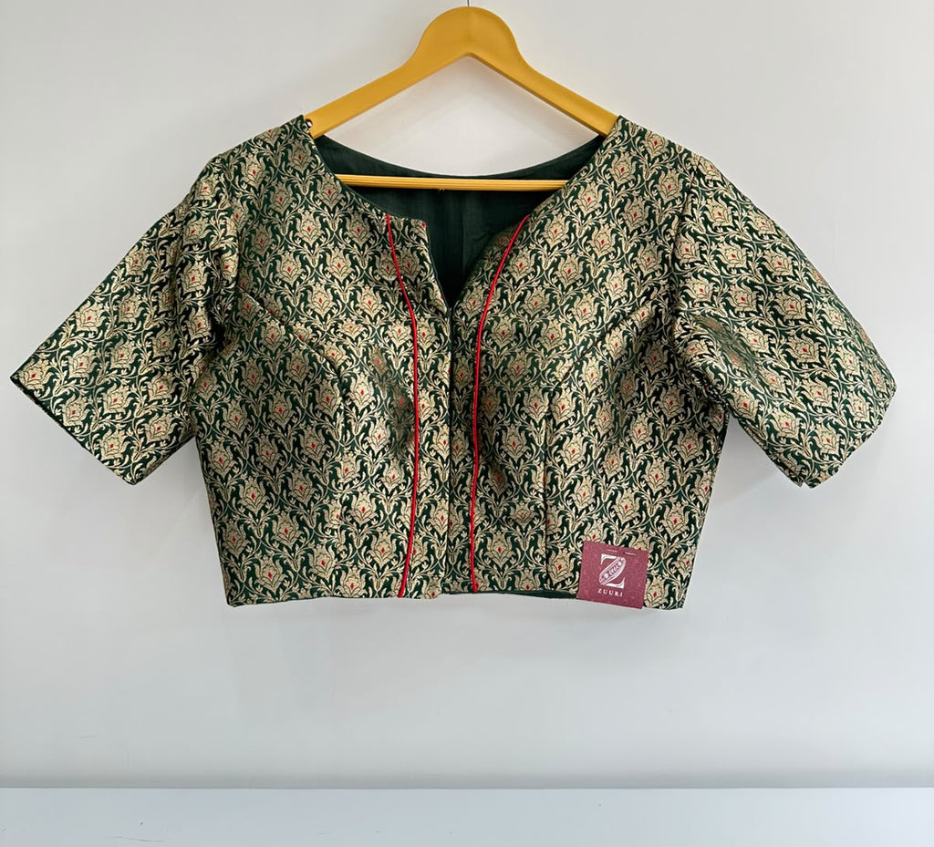 Brocade Semi-Silk Saree