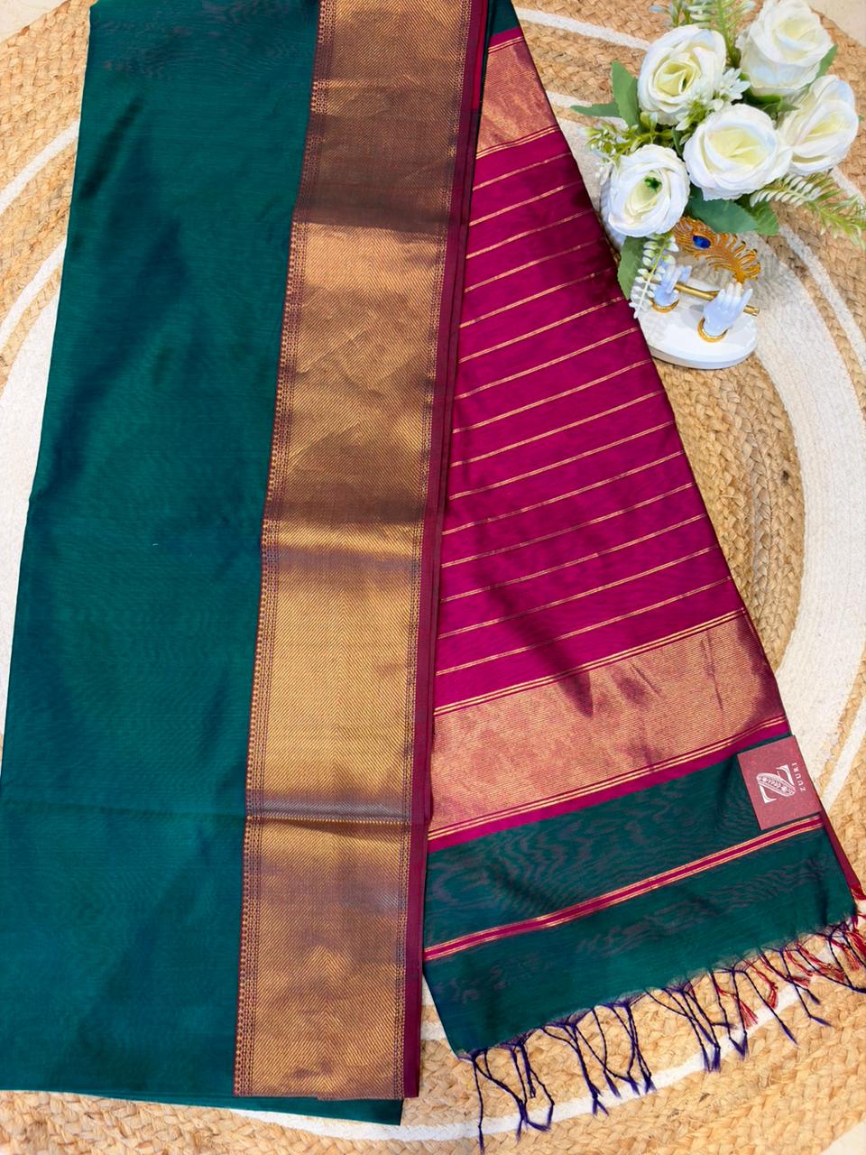Handloom Maheshwari Saree