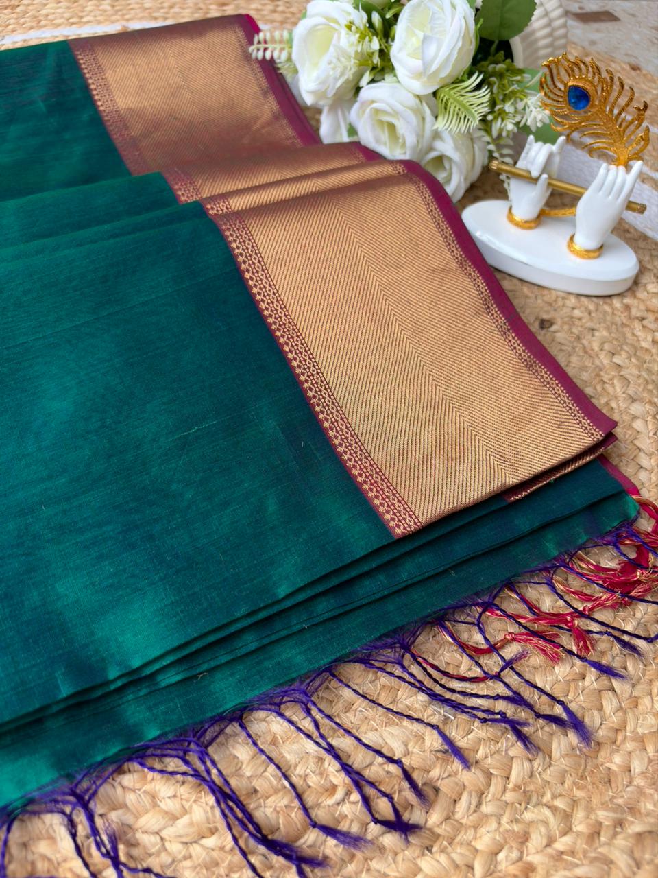Handloom Maheshwari Saree