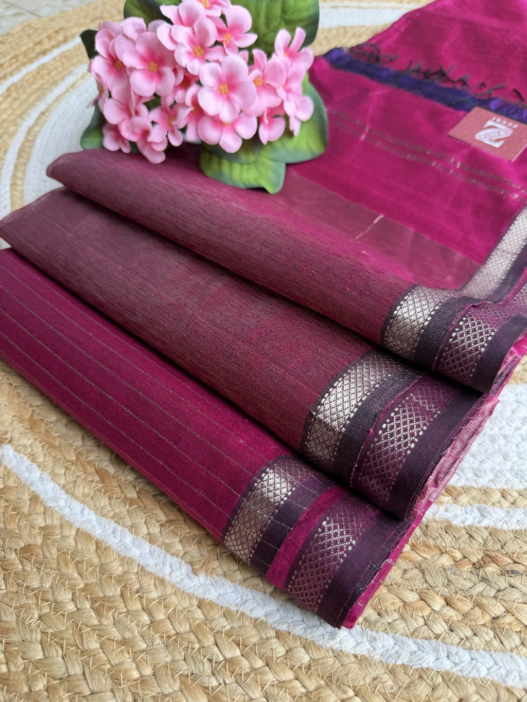 Handloom Maheshwari Saree