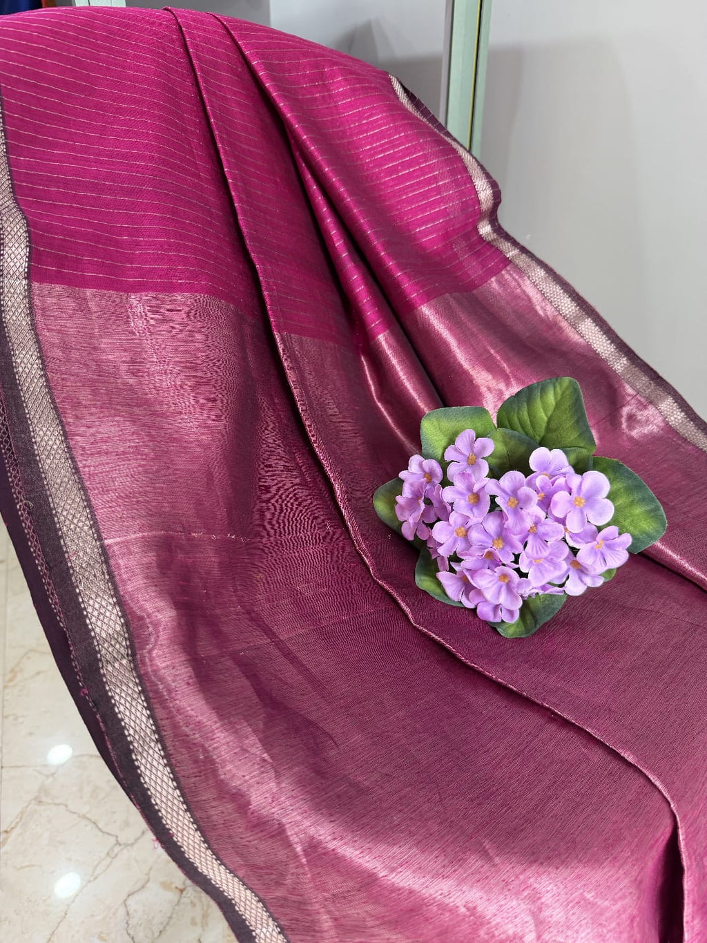 Handloom Maheshwari Saree