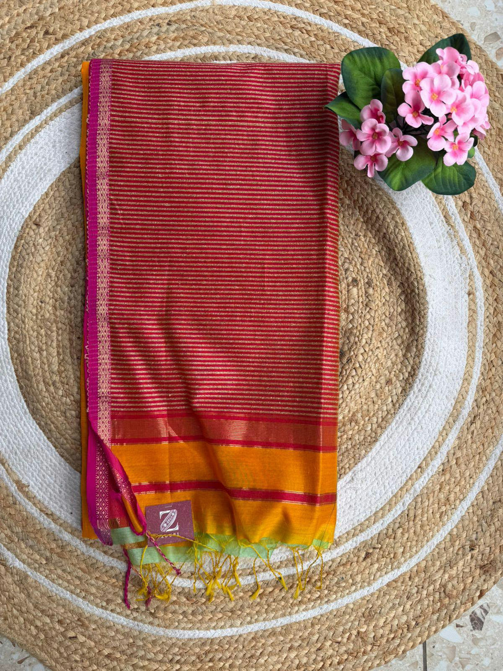 Maheshwari Silk Cotton Saree