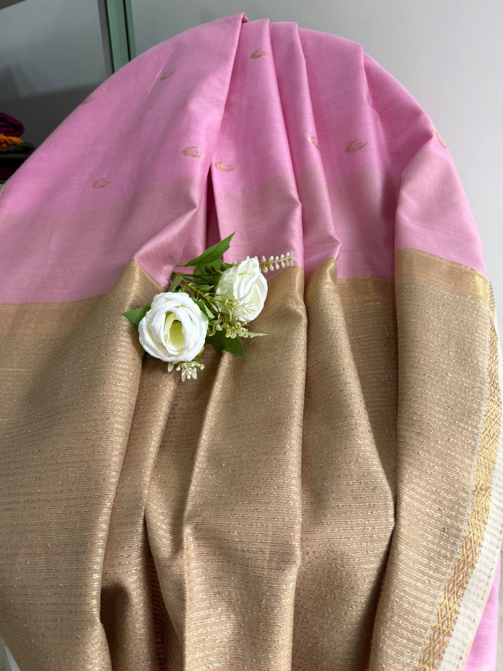 Handloom Maheshwari Saree