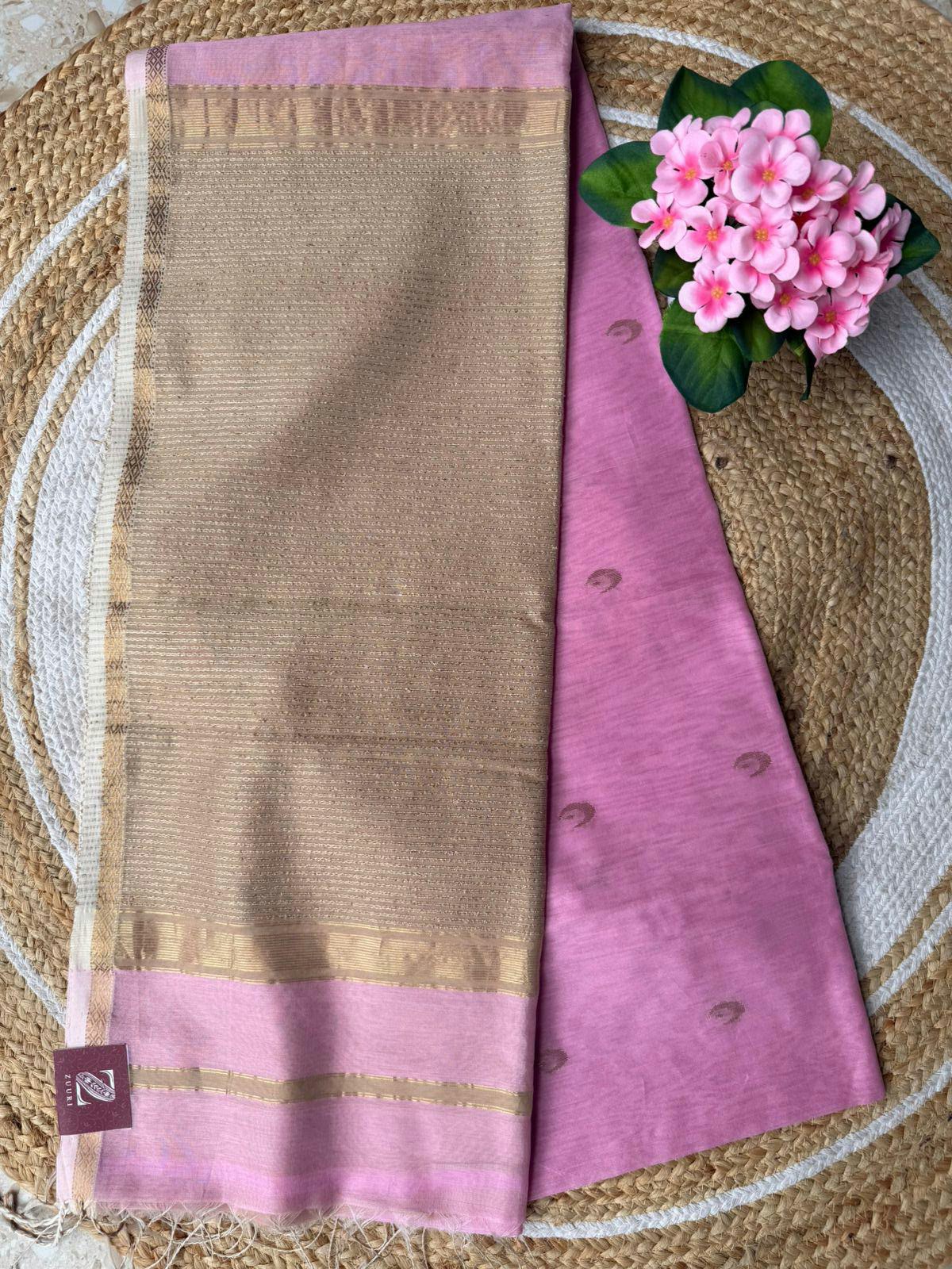 Handloom Maheshwari Saree