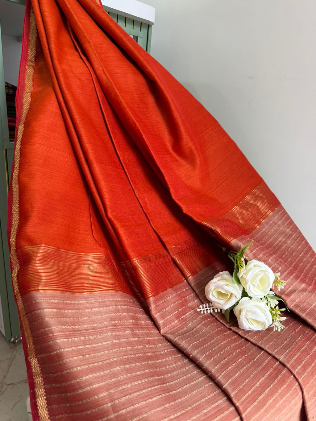 Handloom Maheshwari Saree