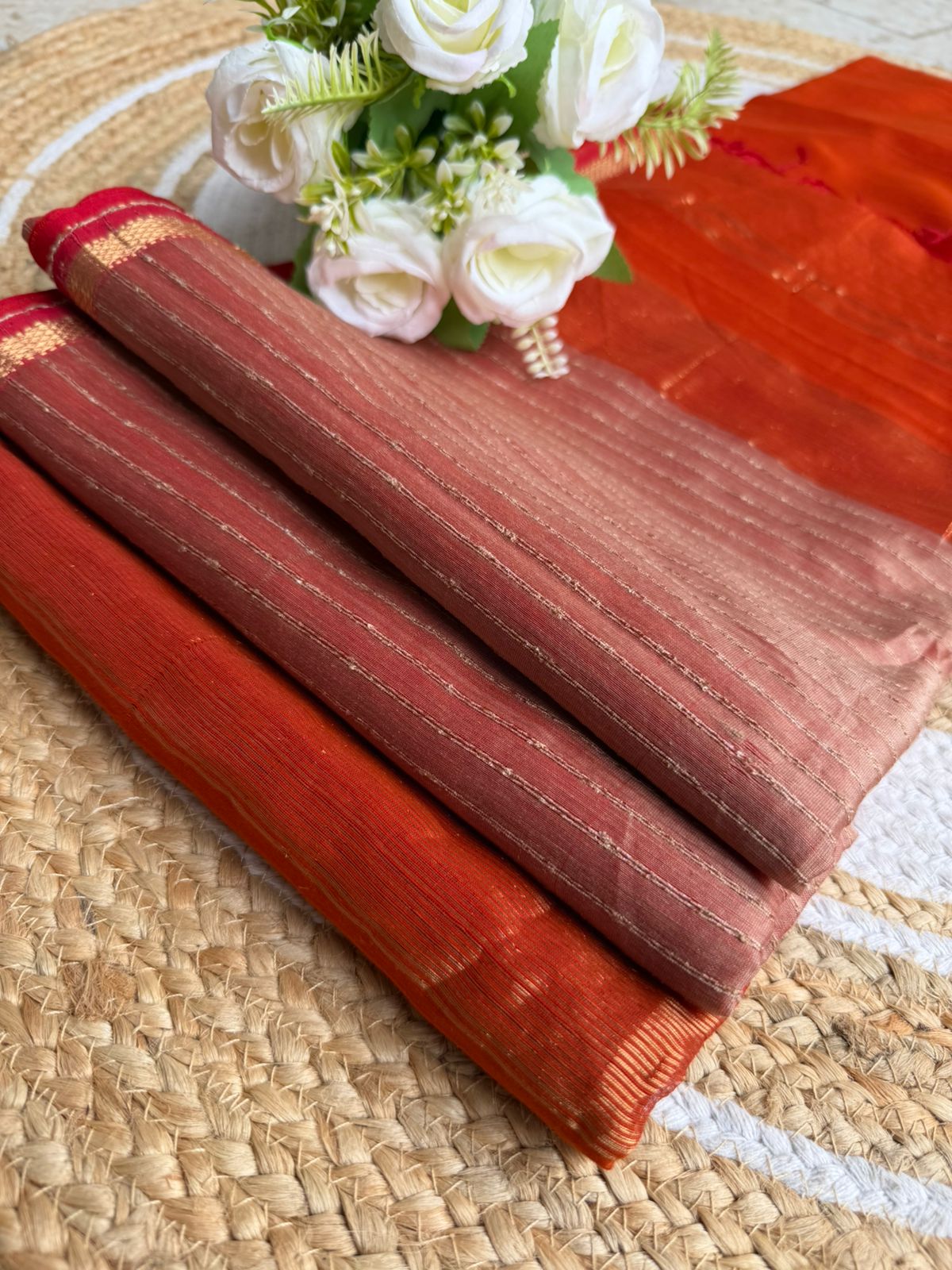 Handloom Maheshwari Saree