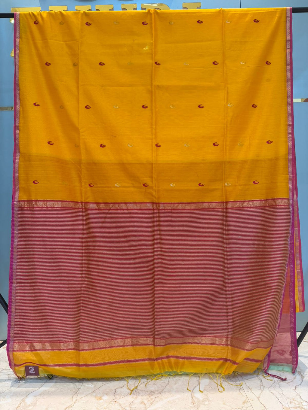 Maheshwari Silk Cotton Saree