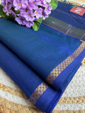 Maheshwari Shaded Plain Body Saree