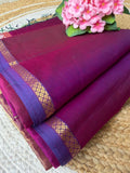 Maheshwari Shaded Plain Body Saree
