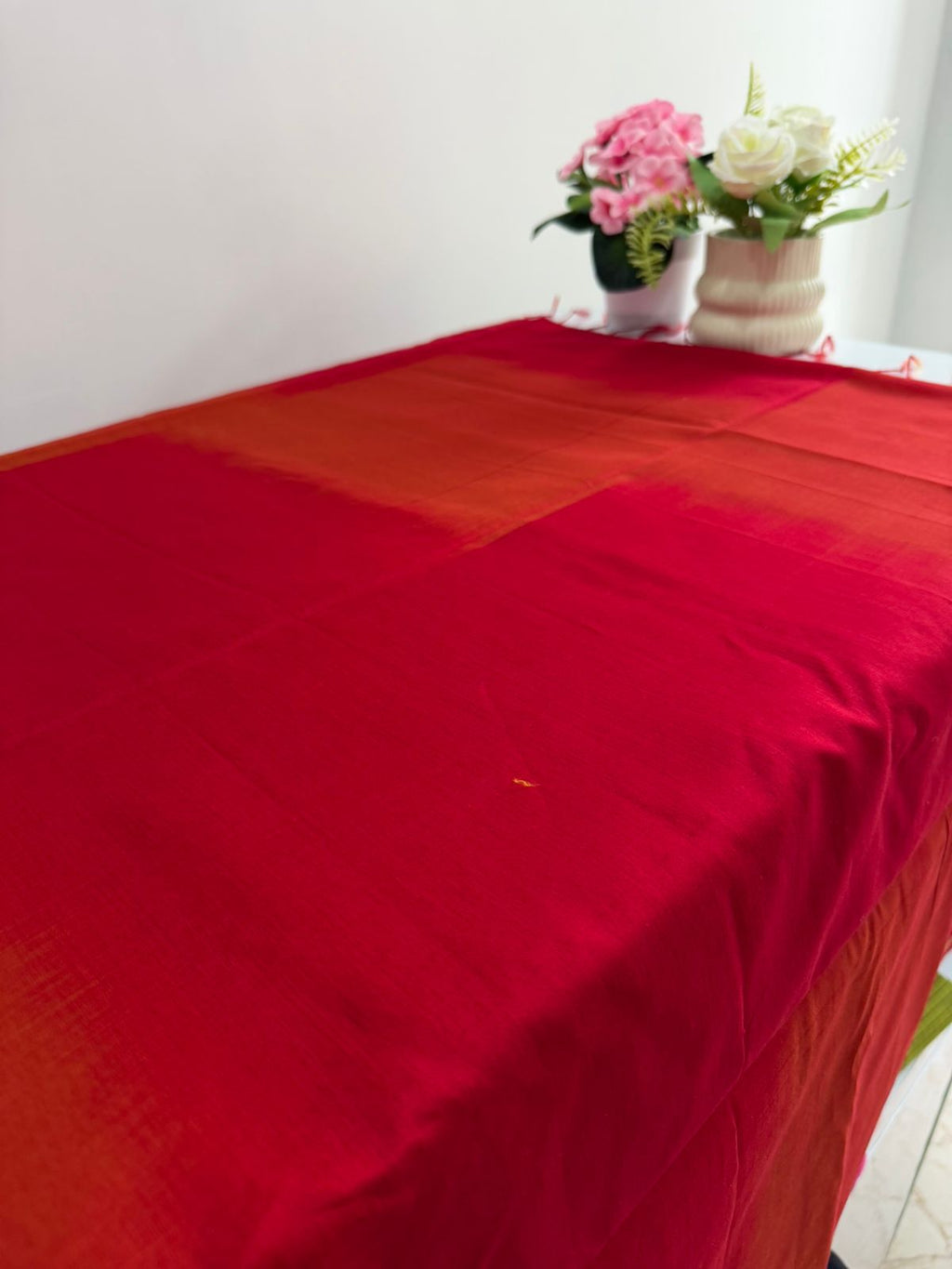 Maheshwari Shaded Plain Body Saree