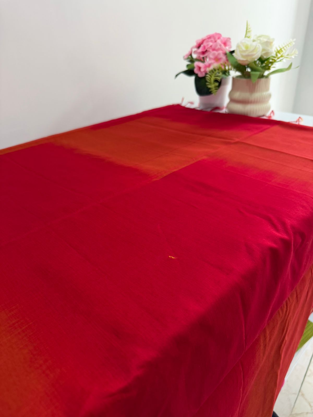 Maheshwari Shaded Plain Body Saree