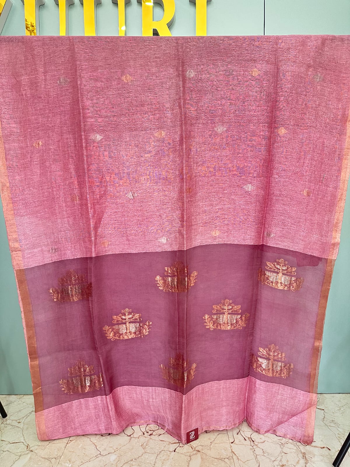 Silk Linen Saree