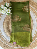 Silk Linen Saree
