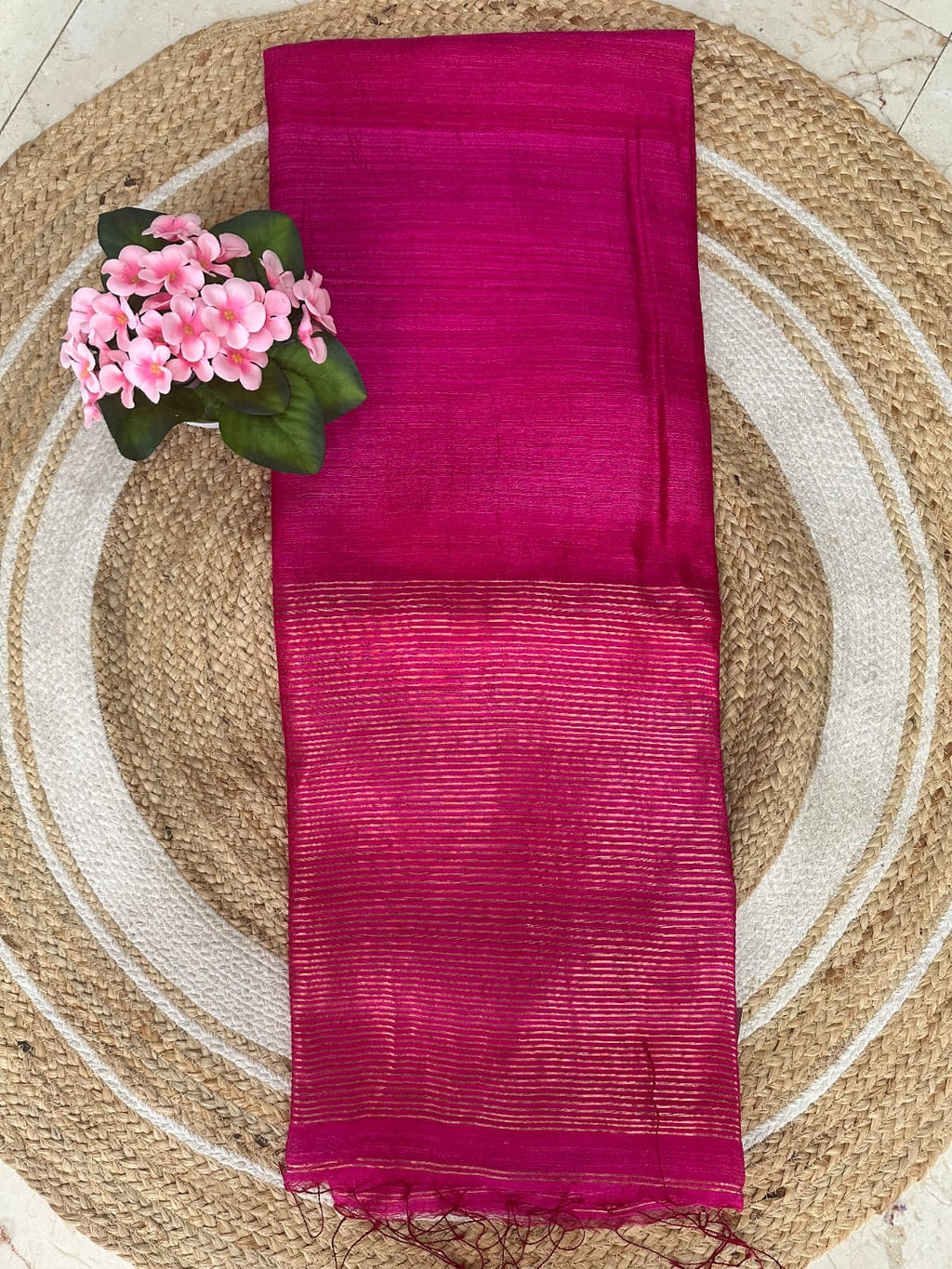 Matka Silk Saree