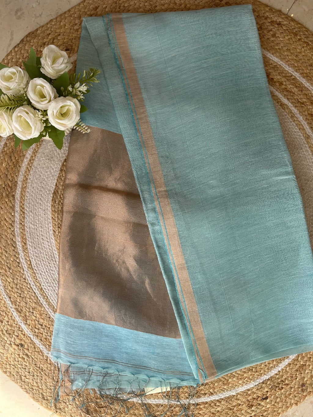 Premium Silk Linen saree