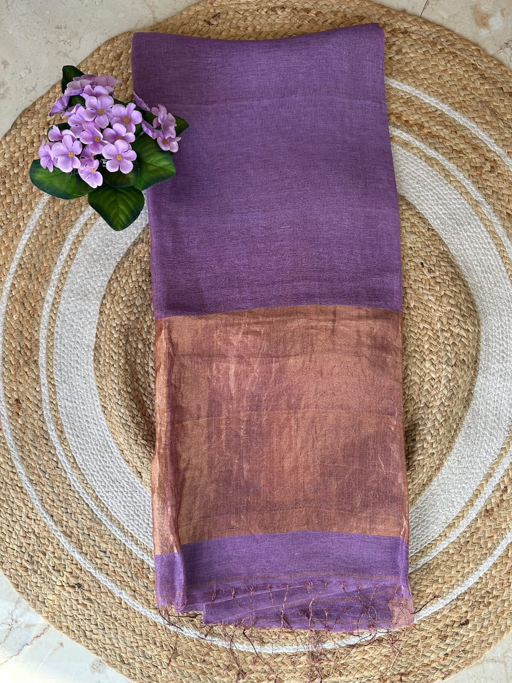 Premium Silk Linen saree